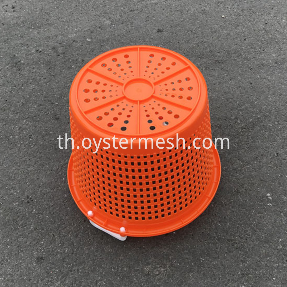 Round Plastic Bucket for Oyster Fish